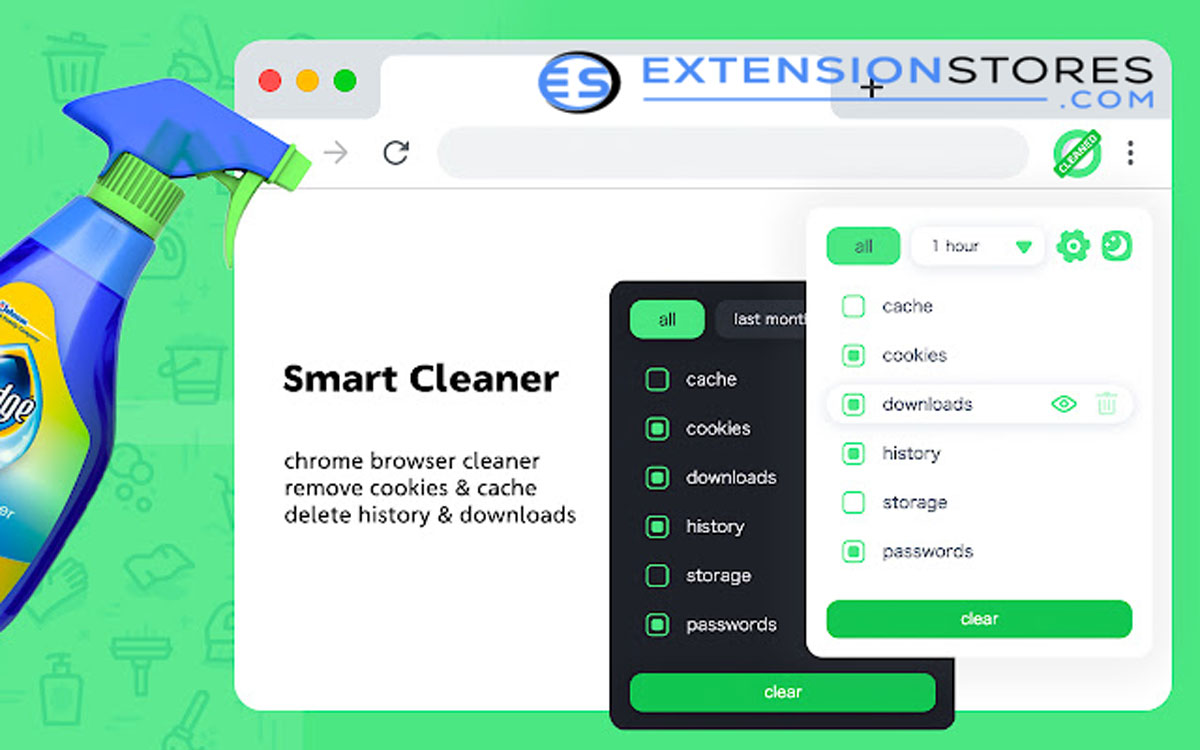 Smart Clean Extension chrome